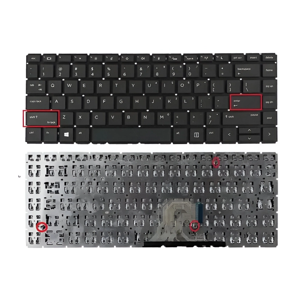 Teksus Laptop Keyboard For HP Probook 440 G6 | 445 G6 view 2